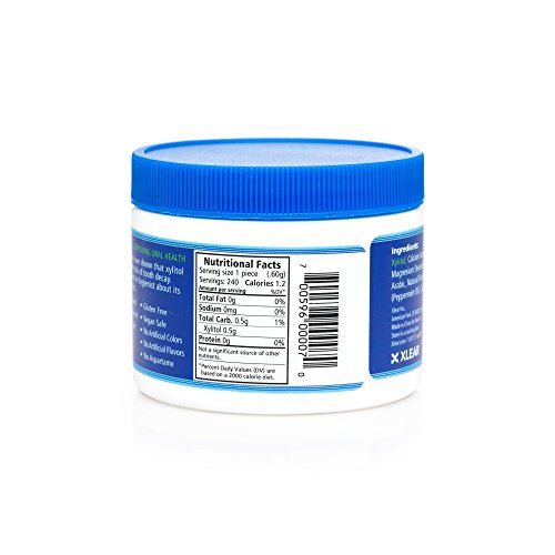 Spry Natural Peppermint Xylitol Mints - On-The-Go Oral Care Suga