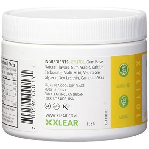 Spry Xylitol Gum, Fresh Fruit, 100 Count Pack Of 1- Great Tast