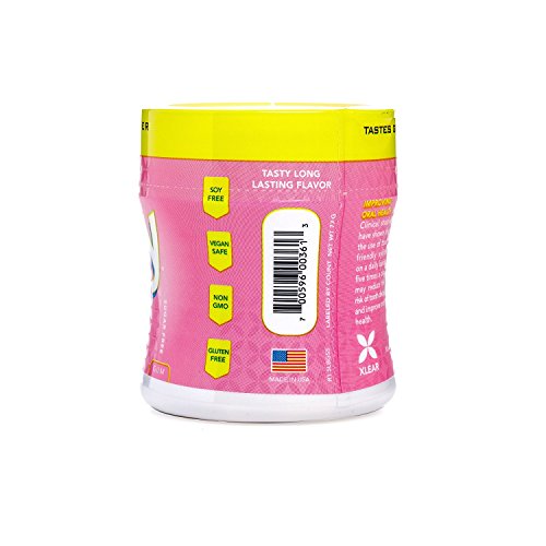 Spry Xylitol Gum, Stronger Longer Bubble Gum, 55Ct