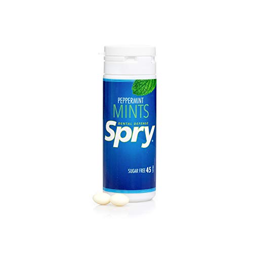 Spry Xylitol Mints, Peppermint, 45 Count 6-Pack - Breath Mints