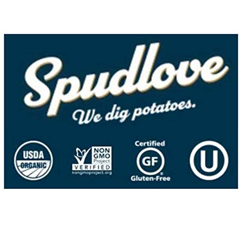 Spudlove Organic Thick-Cut Crunchy Potato Chips | Sea Salt | 5 O