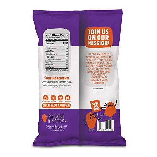 Spudsy Sweet Potato Puffs | Vegan, Gluten Free Snacks | Plant-Ba