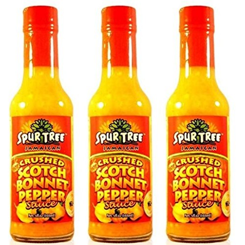 Spur Tree Jamaican Scotch Bonnet Pepper Sauce- Ounce 3 Pack