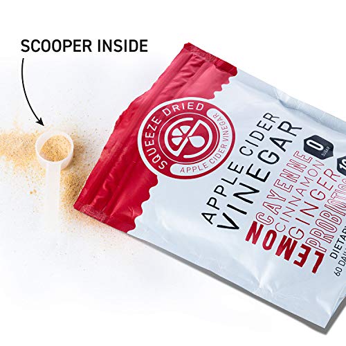 Squeeze Dried Apple Cider Vinegar: Inflammation, Digestion, Natu