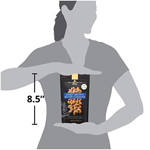 Squirrel Brand Artisan Nuts Sweet Brown Butter Cashews, 3.5 Oz