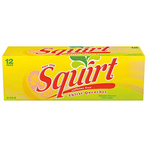 Squirt Citrus Soda, 12 Fl Oz Can Pack Of 12