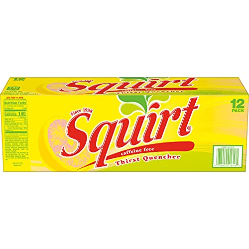 Squirt Citrus Soda, 12 Fl Oz Can Pack Of 12
