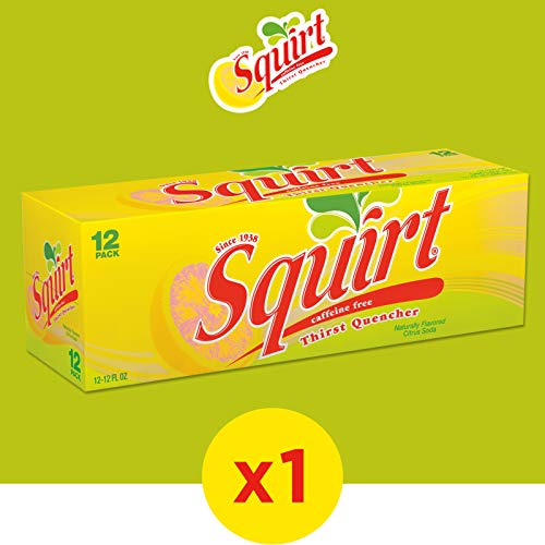 Squirt Citrus Soda, 12 Fl Oz Can Pack Of 12