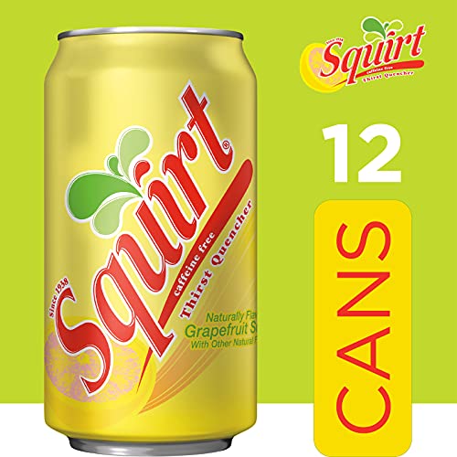 Squirt Citrus Soda, 12 Fl Oz Can Pack Of 12