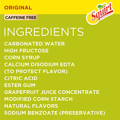 Squirt Citrus Soda, 12 Fl Oz Can Pack Of 12