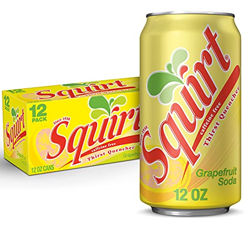Squirt Citrus Soda, 12 Fl Oz Can Pack Of 12
