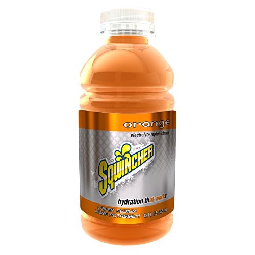 Sqwincher 12 Oz Ready To Drink Electrolyte Replacement Bottle, O