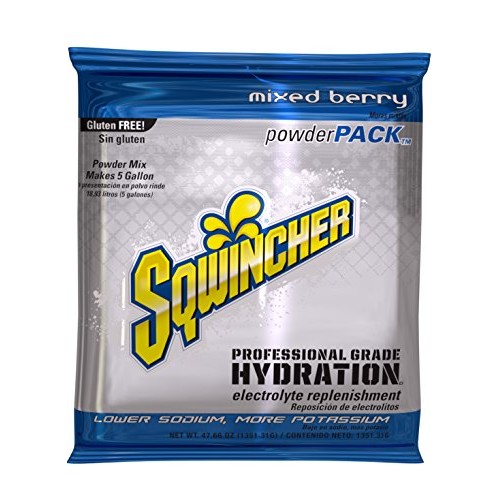 Sqwincher 47.66 Ounce Mixed Berry Flavor Powder Pack Powder Conc