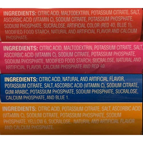 Sqwincher Qwik Stik 10 Count Tubes Variety Bundle -1 Tube Each