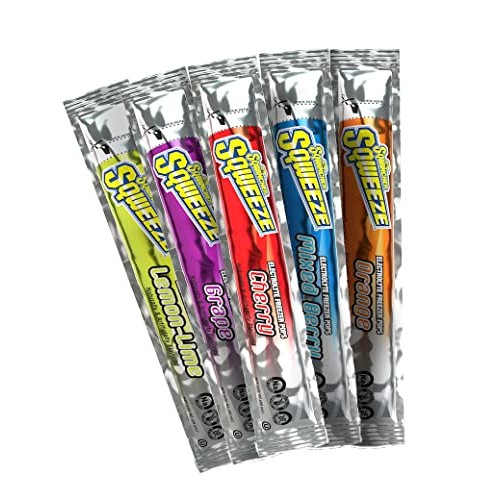 Sqwincher Sqweeze Electrolyte Freezer Pops, Variety Pack 5 Pack