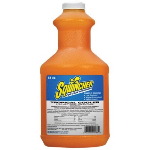 Sqwincher 030329-Tc 64 Ounce Liquid Concentrate Bottle Tropical