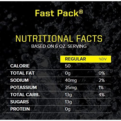 Sqwincher Fast Pack Liquid Concentrate, Tropical Cooler, .6 Fl O