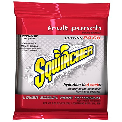 Sqwincher Powder Concentrate Electrolyte Replacement Beverage Mi