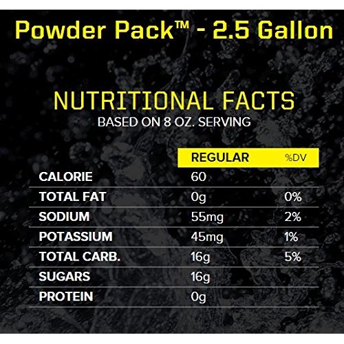 Sqwincher Powder Pack, Orange Flavor Electrolyte Drink Concentra