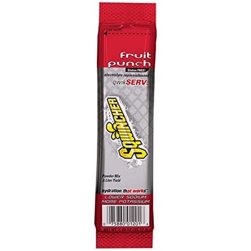 Sqwincher Qwikserv, Fruit Punch, 1.26 0Z Pack Of 96