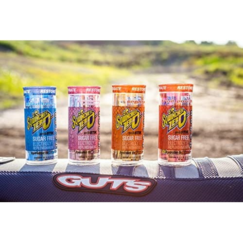 Sqwincher - 060119-As Zero Qwik Stik Sugar Free, 4 Flavor Variet