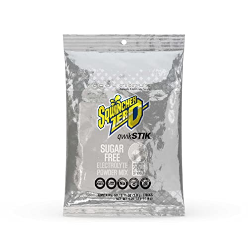 Sqwincher Zero Qwik Stik - Sugar Free Electrolyte Powdered Bever