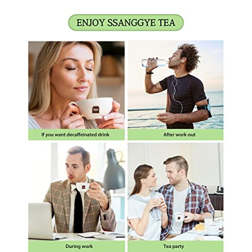 Ssanggye Tea Cassia Seed Tea 1.2g X 100 Tea Bags, Bulk Size Prem...