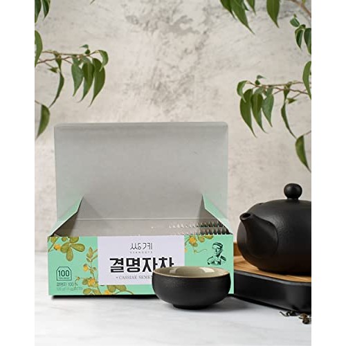 Ssanggye Tea Cassia Seed Tea 1.2g X 100 Tea Bags, Bulk Size Prem...