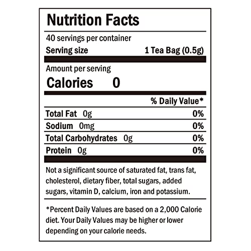 Organic Chrysanthemum Floral Tea Korean 40 Tea Bags, Eyes, Insom