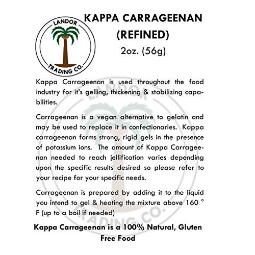 Kappa Carrageenan Refined - 2 Ounces