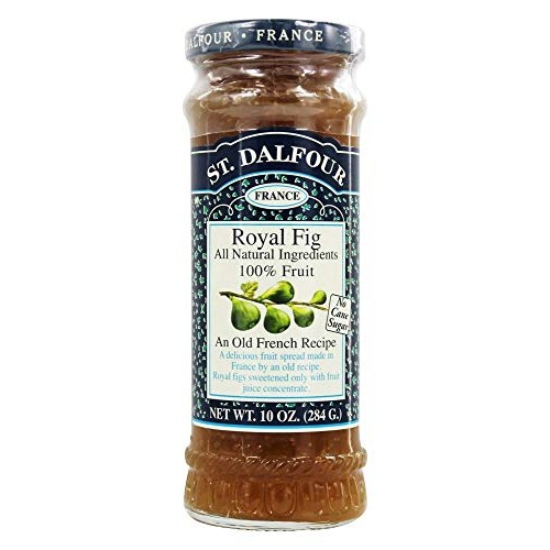 St. Dalfour - Fruit Spread 100% Natural Jam Royal Fig - 10 Oz.