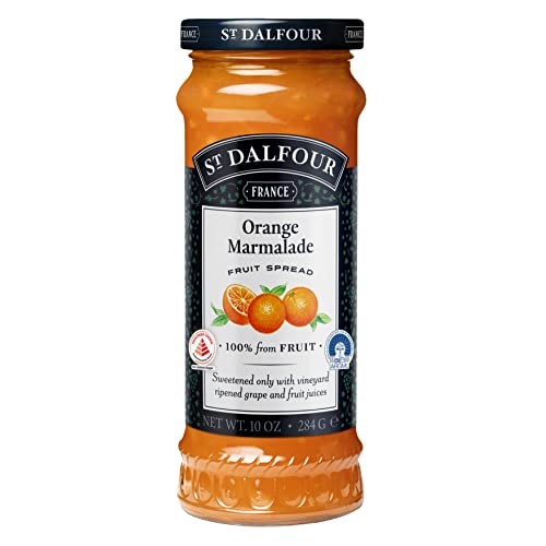 St. Dalfour Orange Marmalade Fruit Spread, 10 Ounce