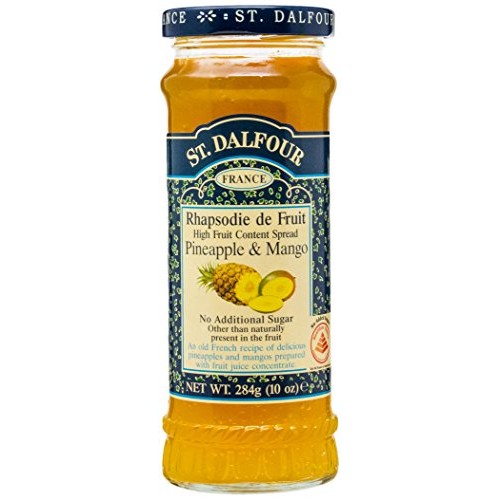 St. Dalfour Pineapple &Amp; Mango Fruit Spread, 10 Ounce