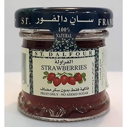 St. Dalfour Preserves, Strawberry, 10 Oz