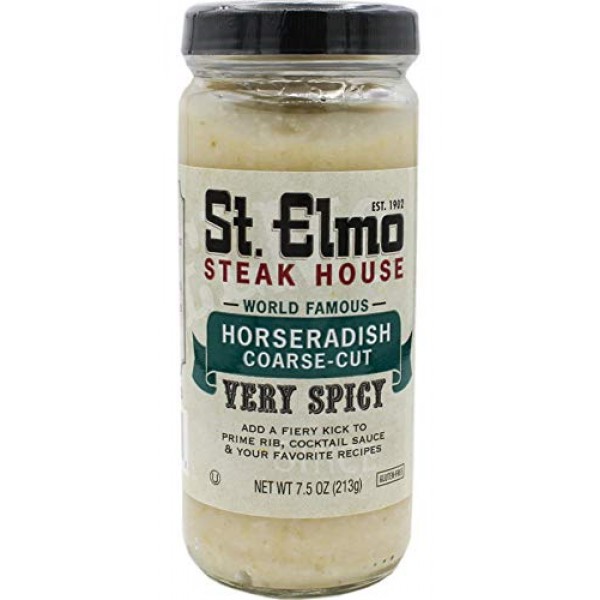 St. Elmo Steak House Horseradish Coarse-Cut Case 6 pack