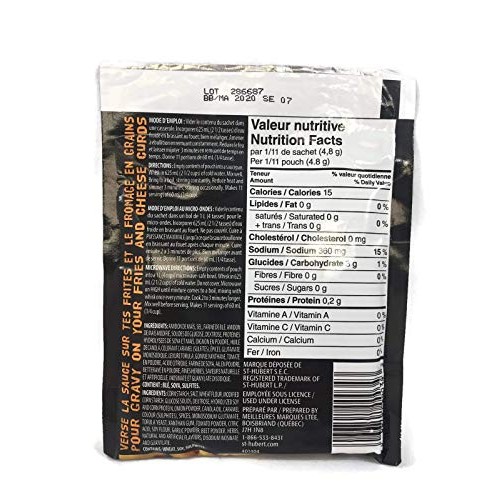 St Hubert Poutine Gravy Mix Classic Sauce Original Recipe 52 Gra