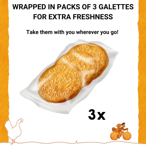 St Michel Grandes Galettes Butter Cookies Biscuits with Sea Salt...