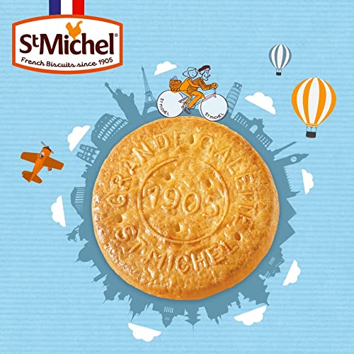 St Michel Grandes Galettes Butter Cookies Biscuits with Sea Salt...