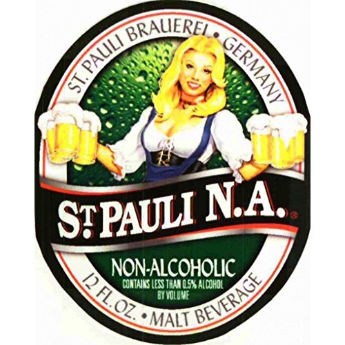 St Pauli German Non-Alcoholic Beer 6 Bottlles