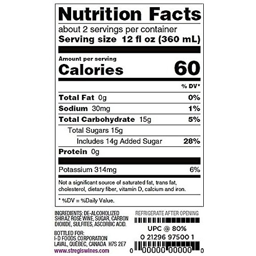 St. Regis Shiraz Non Alcoholic Pack Of 1