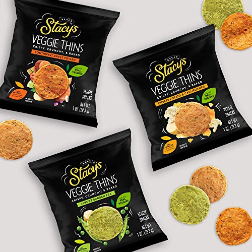Stacys 1 Oz Bags Pack, Veggie Thins Variety, 9 Count