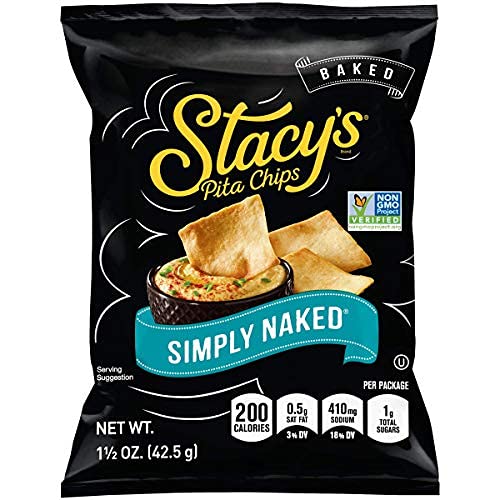 Stacys Pita Chips, Simply Naked, 1.5 Ounce