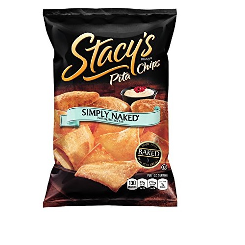 Stacys Pita Chips, Naked, 1.5 Ounce Pack Of 24