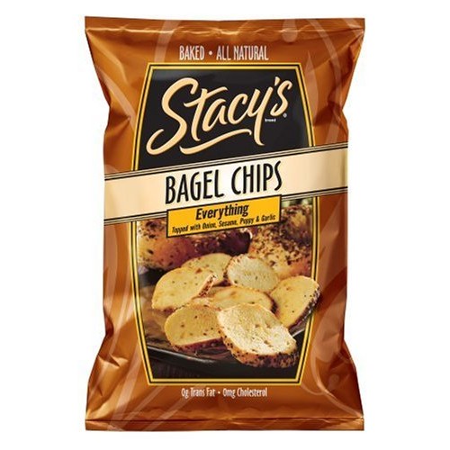 Stacys Bagel Chips, Everything, 6-Ounce Bag Pack of 12