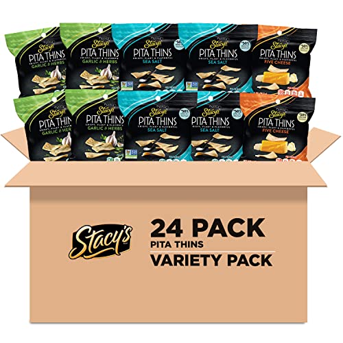 Stacys Flavored Pita Chips, 1 Ounce Pack Of 24