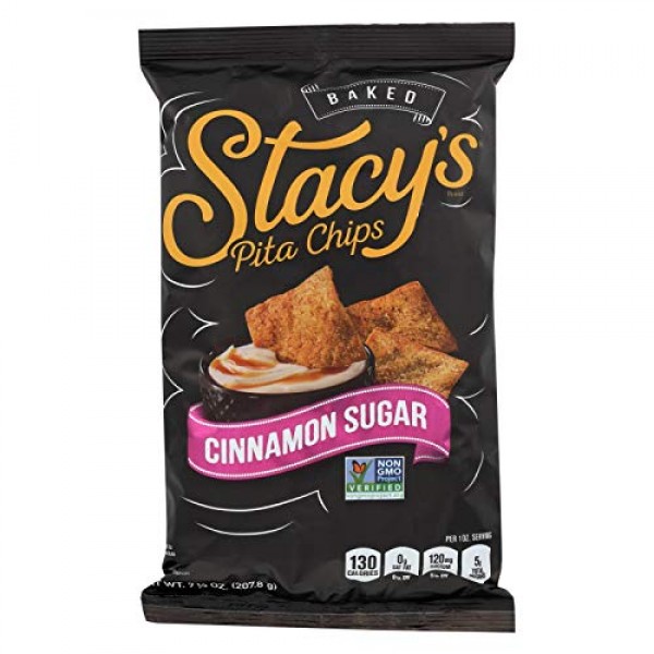 Stacys Pita Chip Pita Lg Cinnamon Sugar