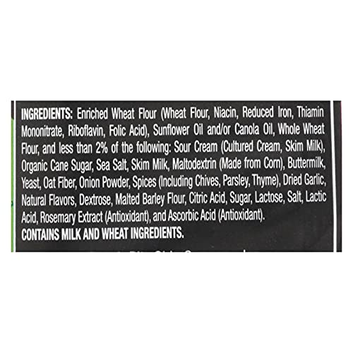 Stacys Pita Chips Perfectly Thymed Pita Crisps - 6.75 Oz - Cs X8