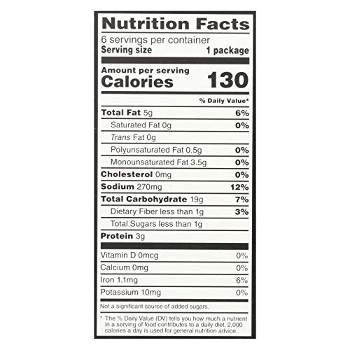 Stacys Pita Chips Pita Chips,Simply Naked, Pack Of 12