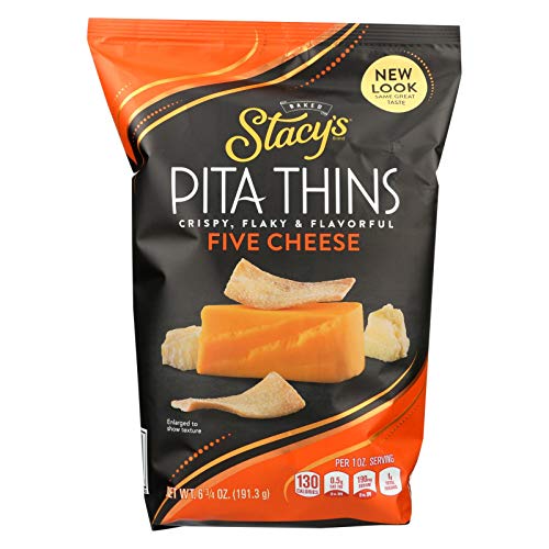 Stacys Pita Chips, Pita Crisps; Cest La Cheese, Pack Of 8, Siz