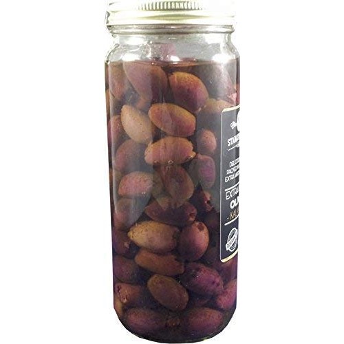 Stamatopoulos &Amp; Sons Pitted Kalamata Olives Marinated In Certifi